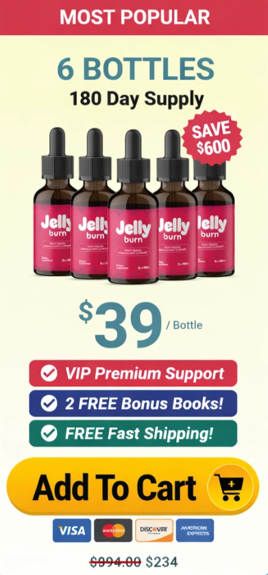 Jelly Burn 6 bottle discount